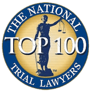 Top 100 Trial Lawyers Award Badge